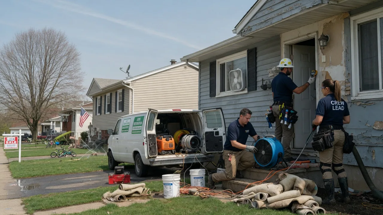 Flood Cleanup in Derby, OH near me